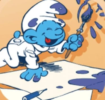 Smurf's coloring