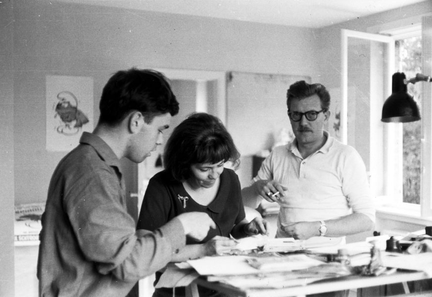 Creation of the Studio in Uccle
