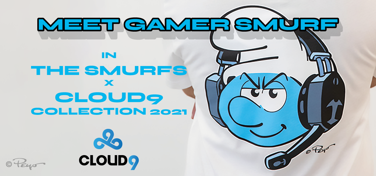 First “Smurfing” apparel collection for gamers with Cloud9