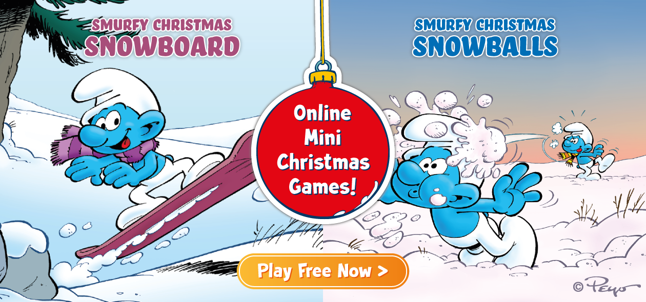 Play the Smurfy Christmas Mini Games