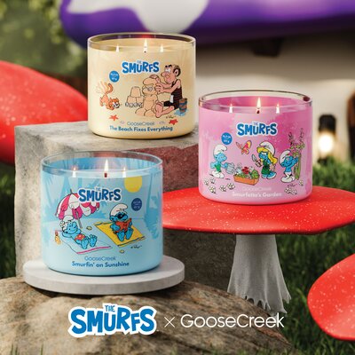 The Smurfs X GooseCreek Candles