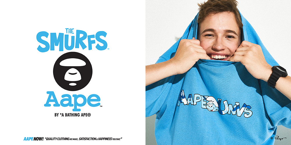 AAPE x The Smurfs Capsule Collection