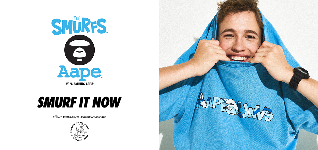 AAPE x The Smurfs Capsule Collection