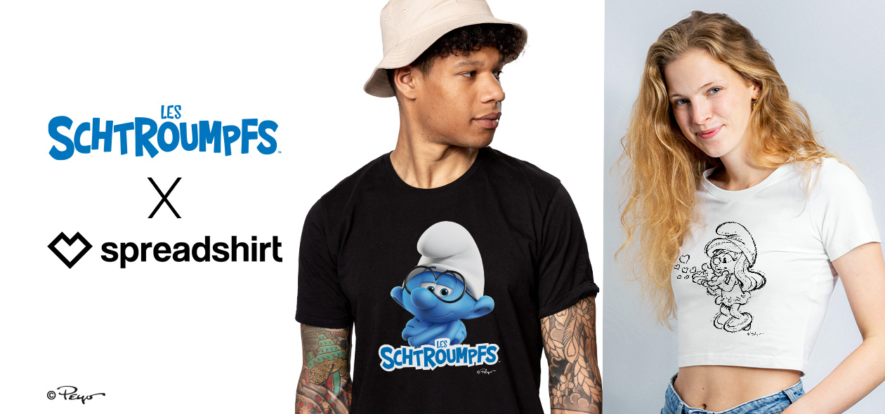 Spreadshirt x The Smurfs