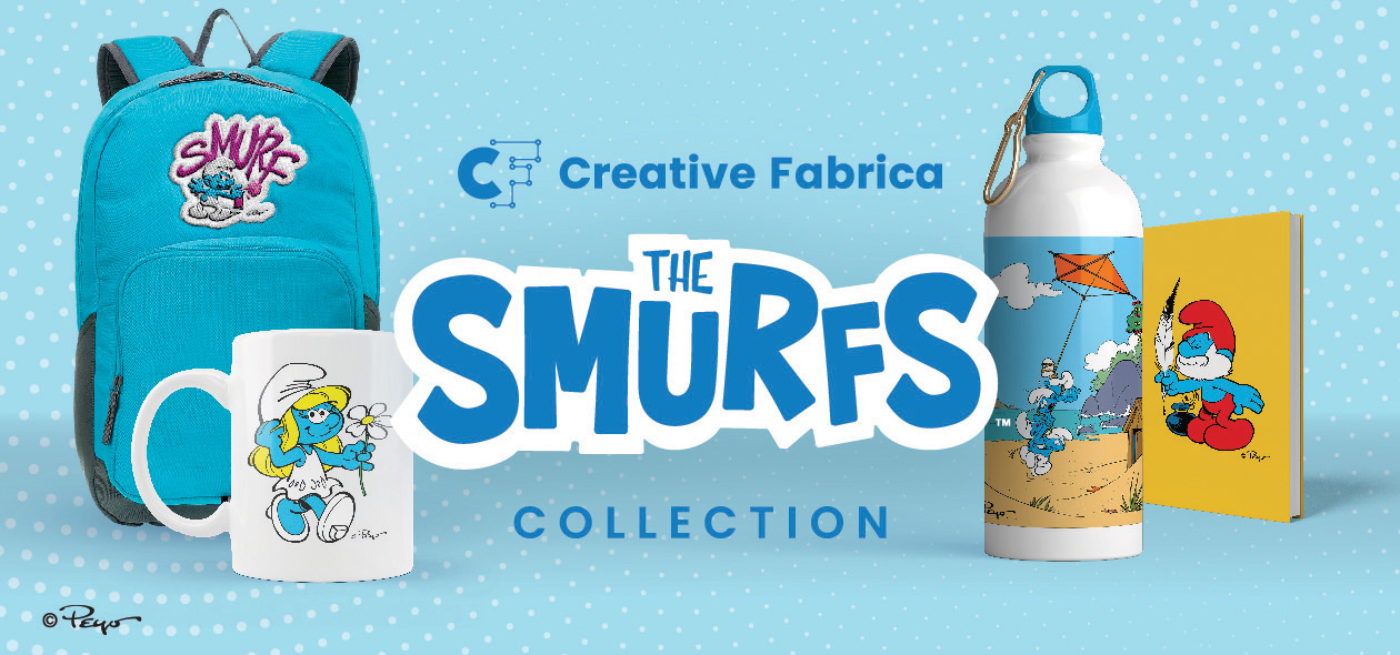 The Smurfs Gets Crafty with Creative Fabrica