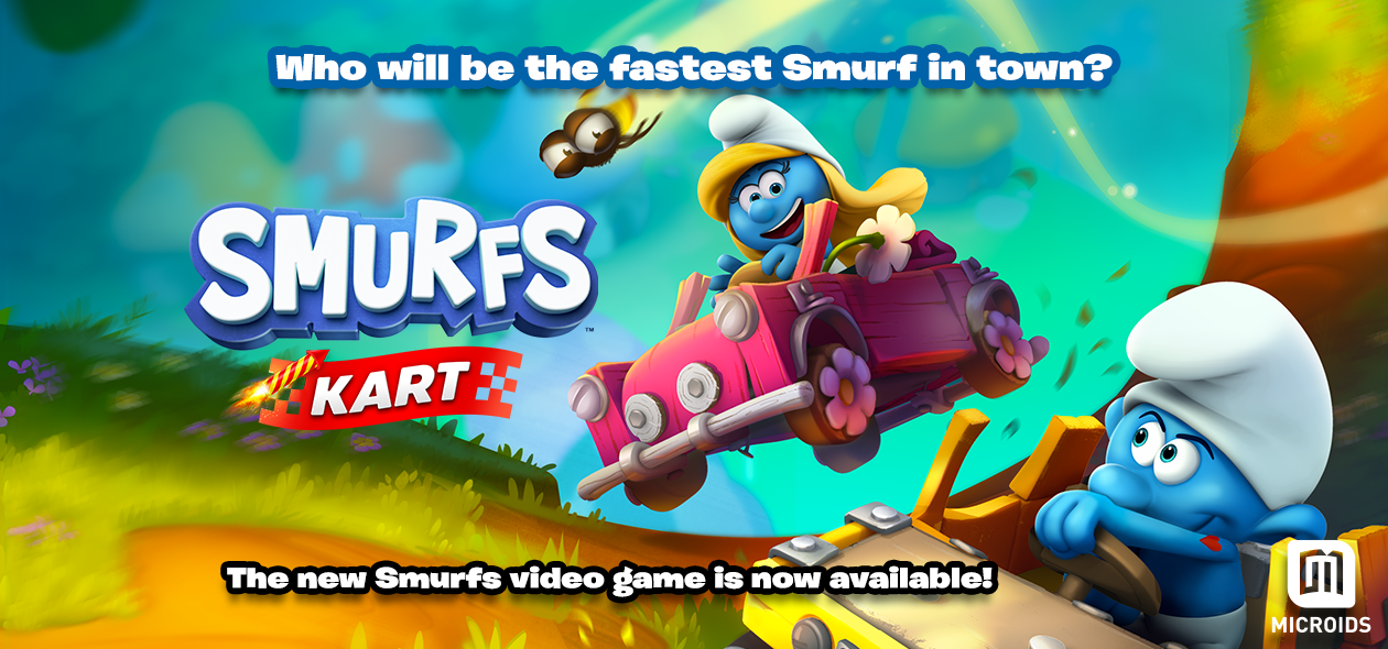 Smurfs Kart - The New Video Game !