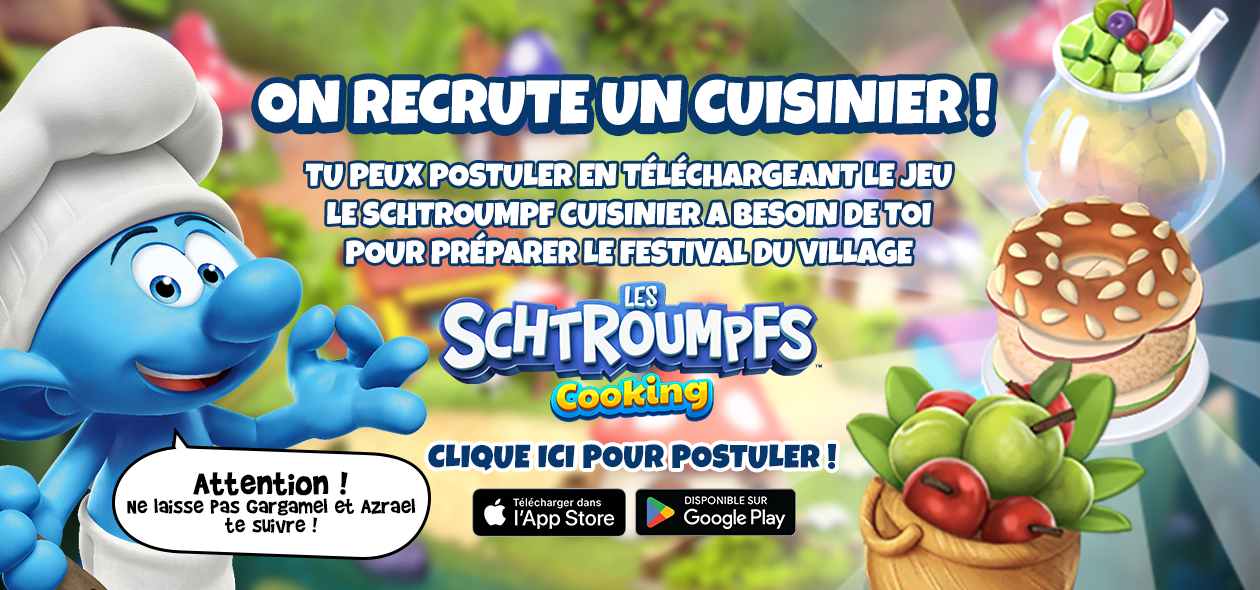 les Schtroumpfs Cooking - Azerion