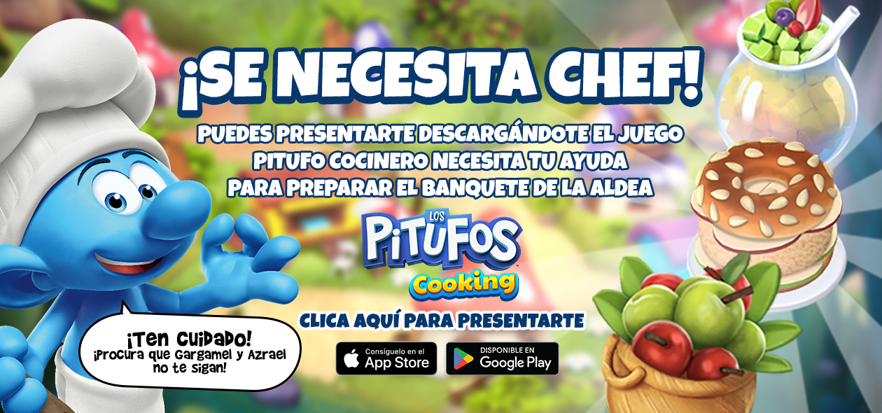 Los Pitufos: el juego de cocinar - Azerion