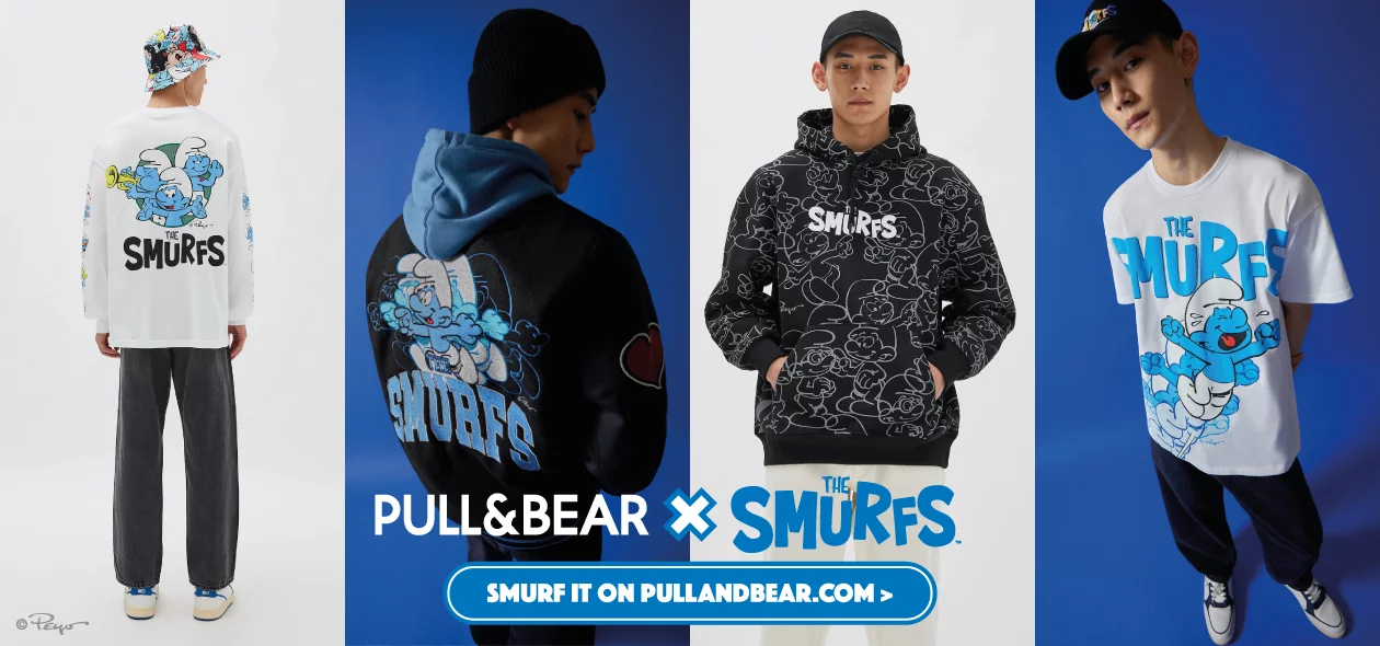 Pull&Bear X The Smurfs just dropped - The Smurfs