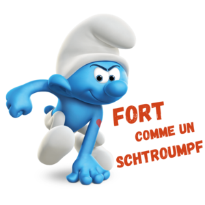 Schtroumpf costaud