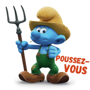 Schtroumpf paysan
