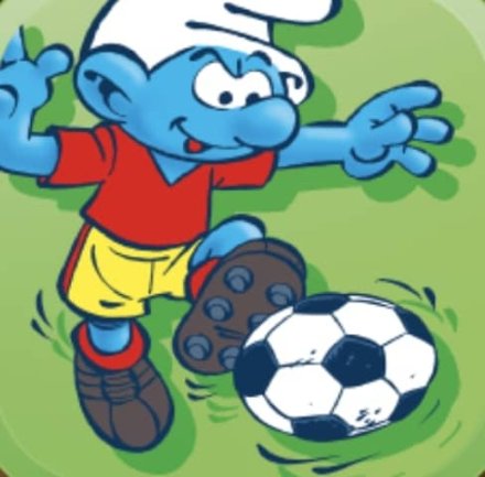 The Smurf's Football Match