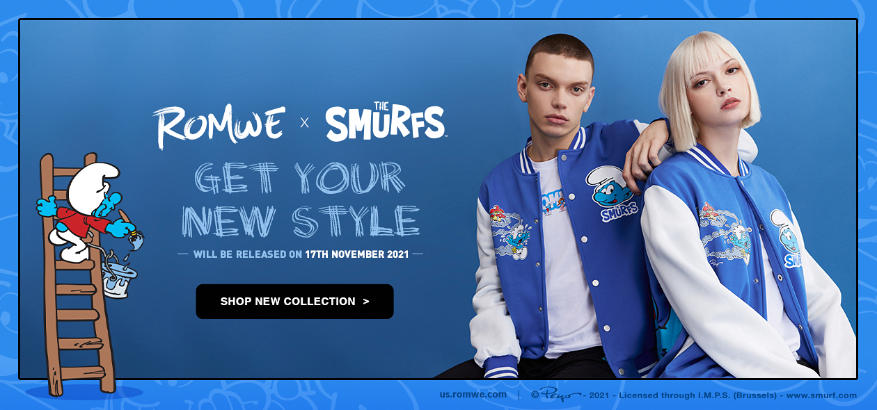 Discover the new Romwe x Smurfs Collection