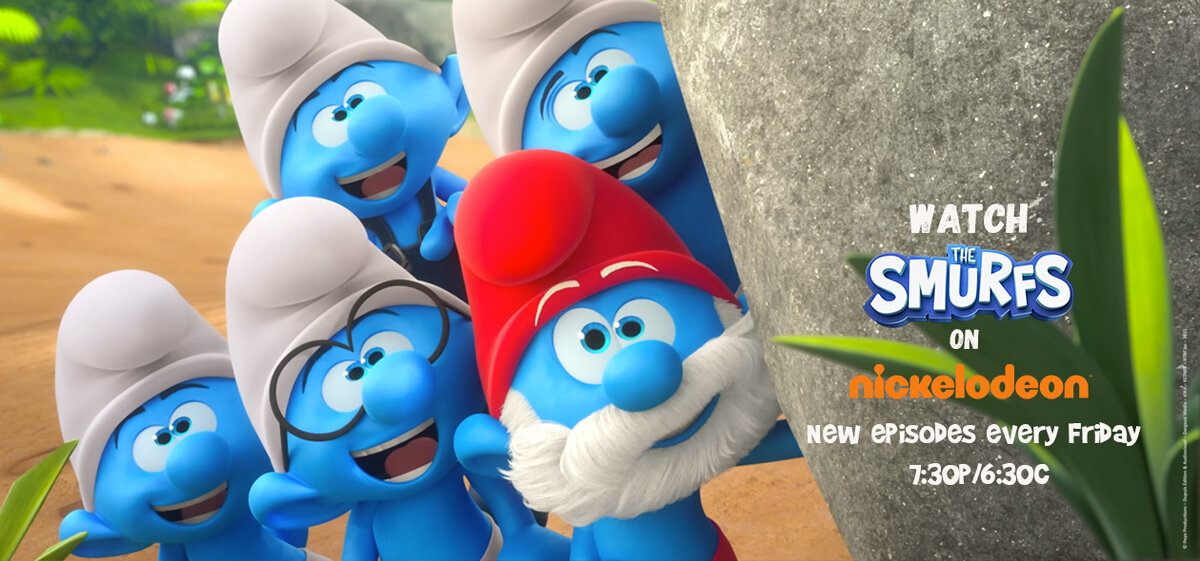 Discover the new Smurfs series on Nick !