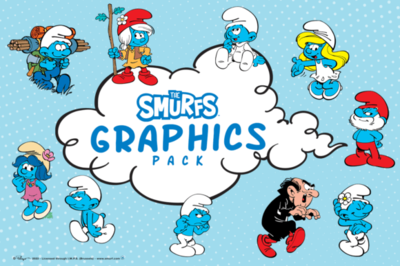 The Smurfs Gets Crafty with Creative Fabrica