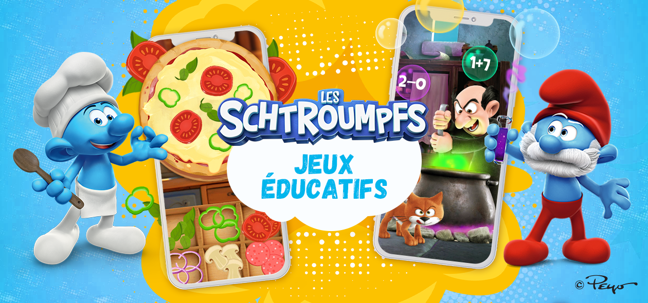 Les Schtroumpfs: Jeux Éducatifs