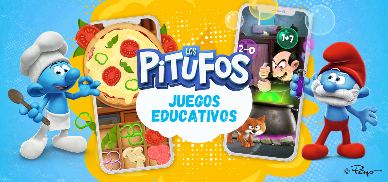 Los Pitufos: Juegos Educativas