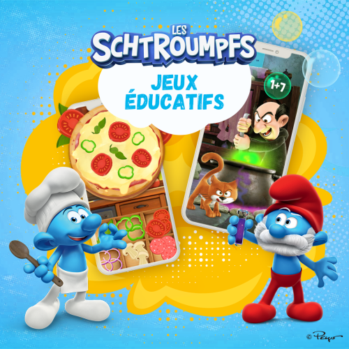 Les Schtroumpfs: Jeux Éducatifs