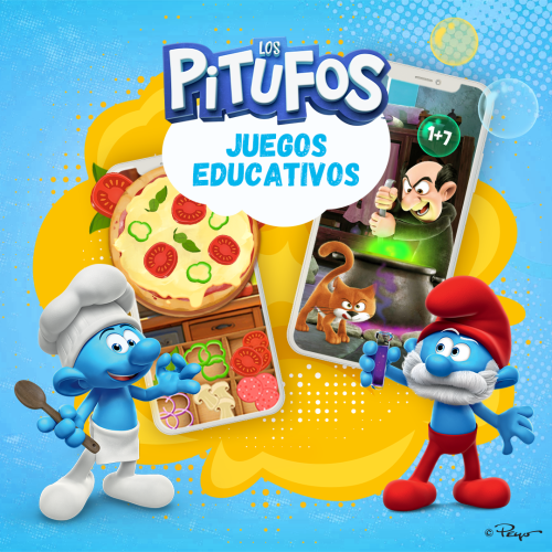Los Pitufos: Juegos Educativas