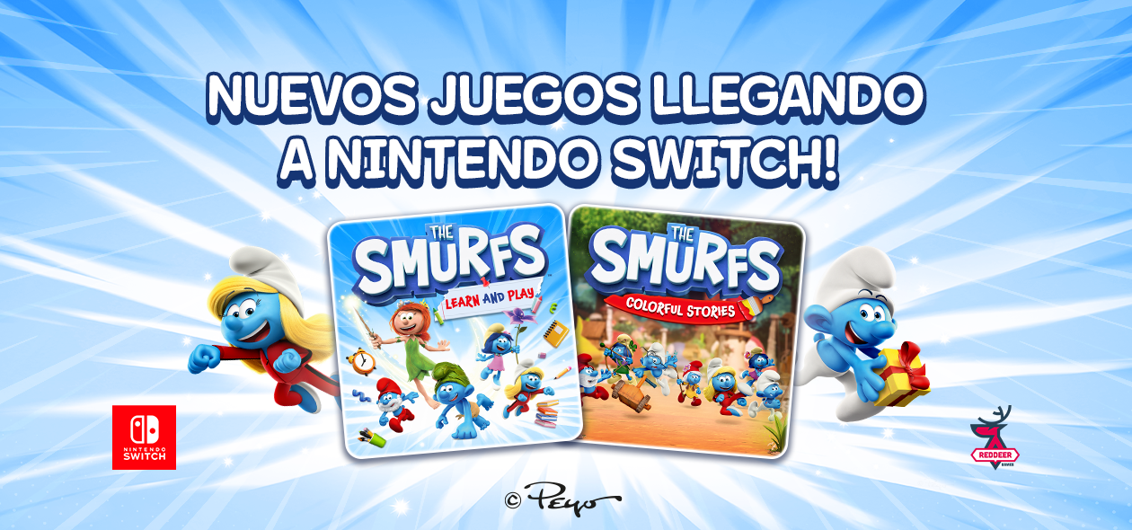 Dirígete al pueblo de los Pitufos con RedDeer.Games