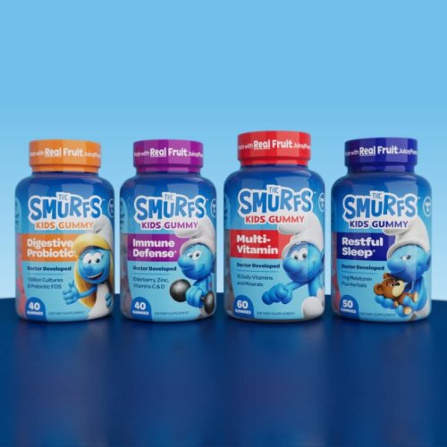 New Smurfs kids vitamin gummies 