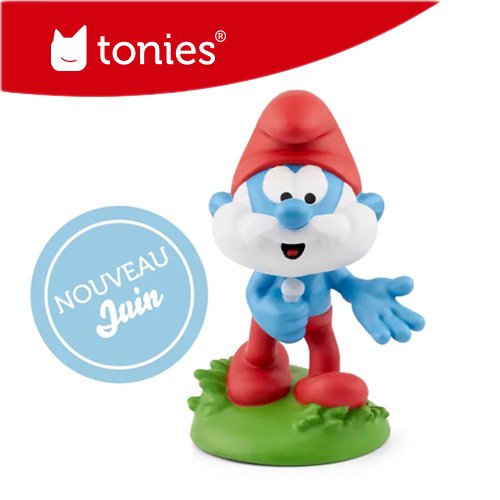 De nouvelles figurines et aventures Schtroumpfs sur la Toniebox !