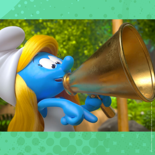 Discover the new Smurfs series on Nick !