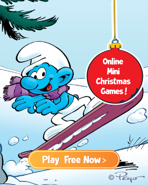 Play the Smurfy Christmas Mini Games