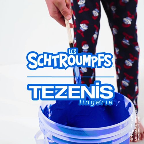 TEZENIS x Les Schtroumpfs