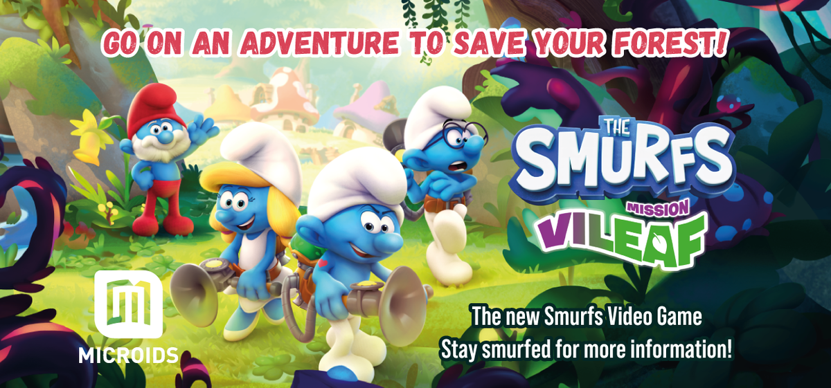 The Smurfs - Mission Vileaf : The New Smurfs Video Game
