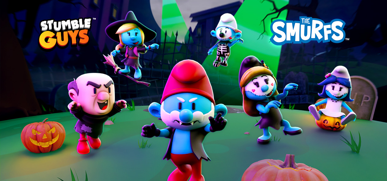 Stumble Guys x The Smurfs: Halloween event - The Smurfs